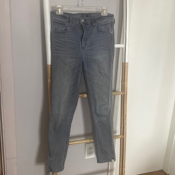 Abercrombie & Fitch skinny jeans - grey - size 28/6 - Picture 1 of 3
